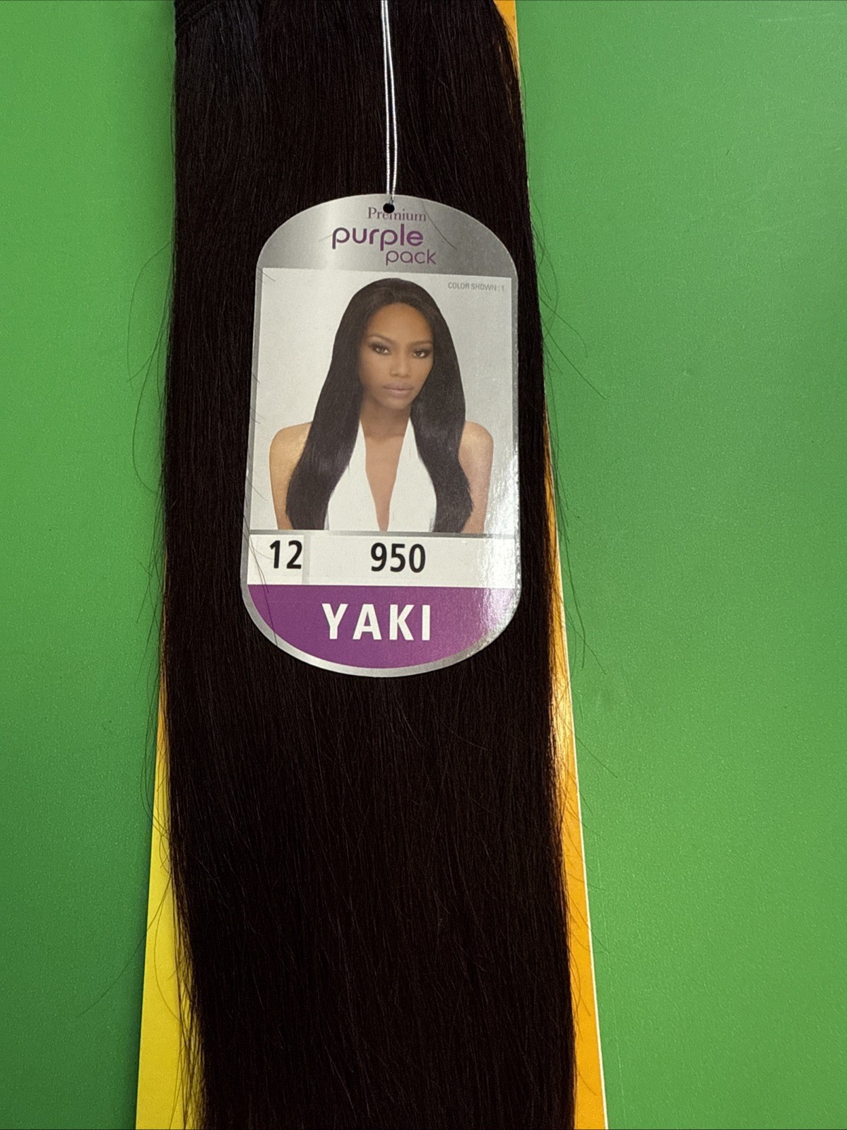 OUTRE PURPLE PACK 100% HUMAN HAIR YAKI WEAVE 12″ Color #950 Wine