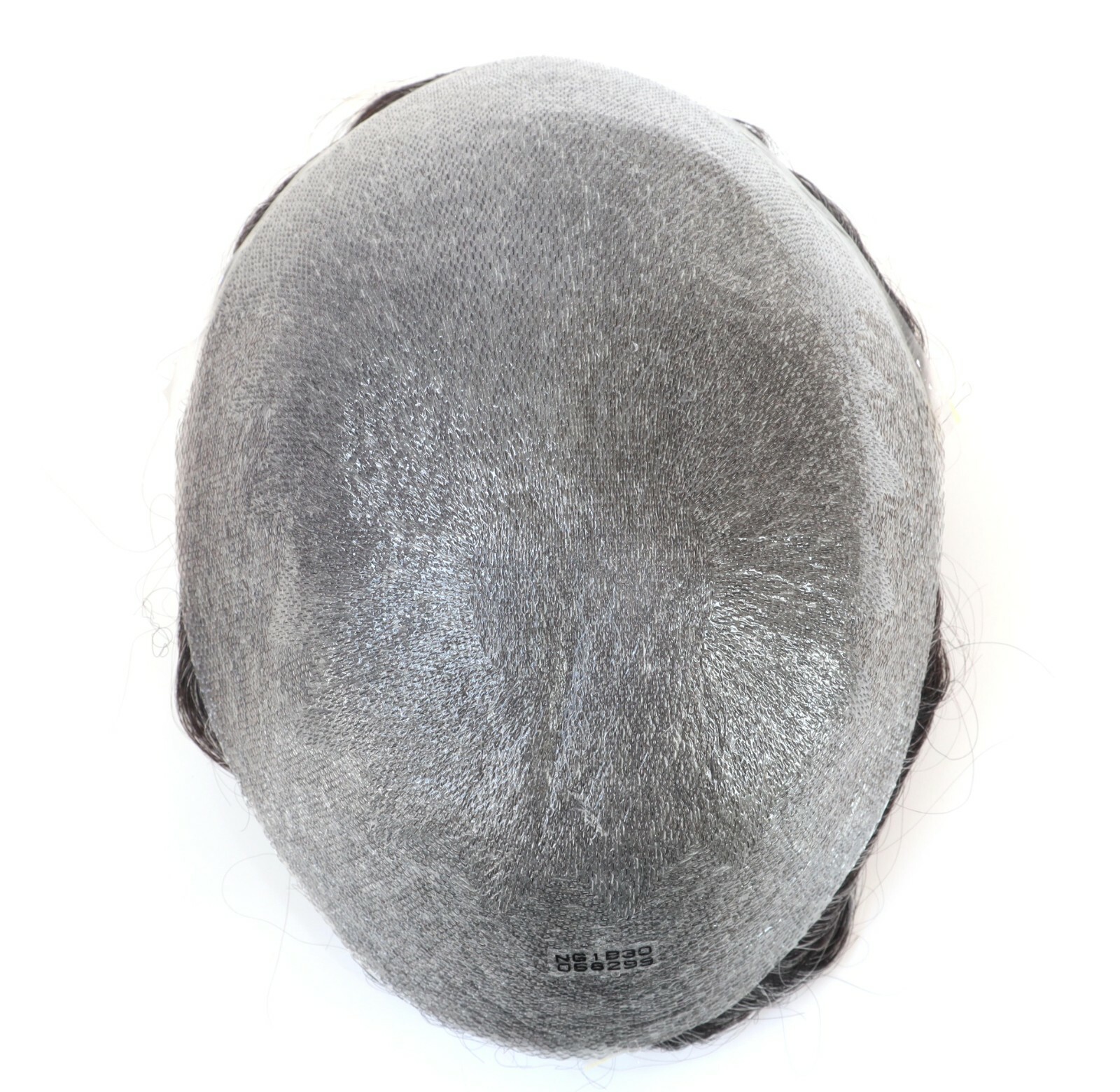 Natural Mens Toupee Hair Replacement System Super Thin Skin V Looped NG #1B10