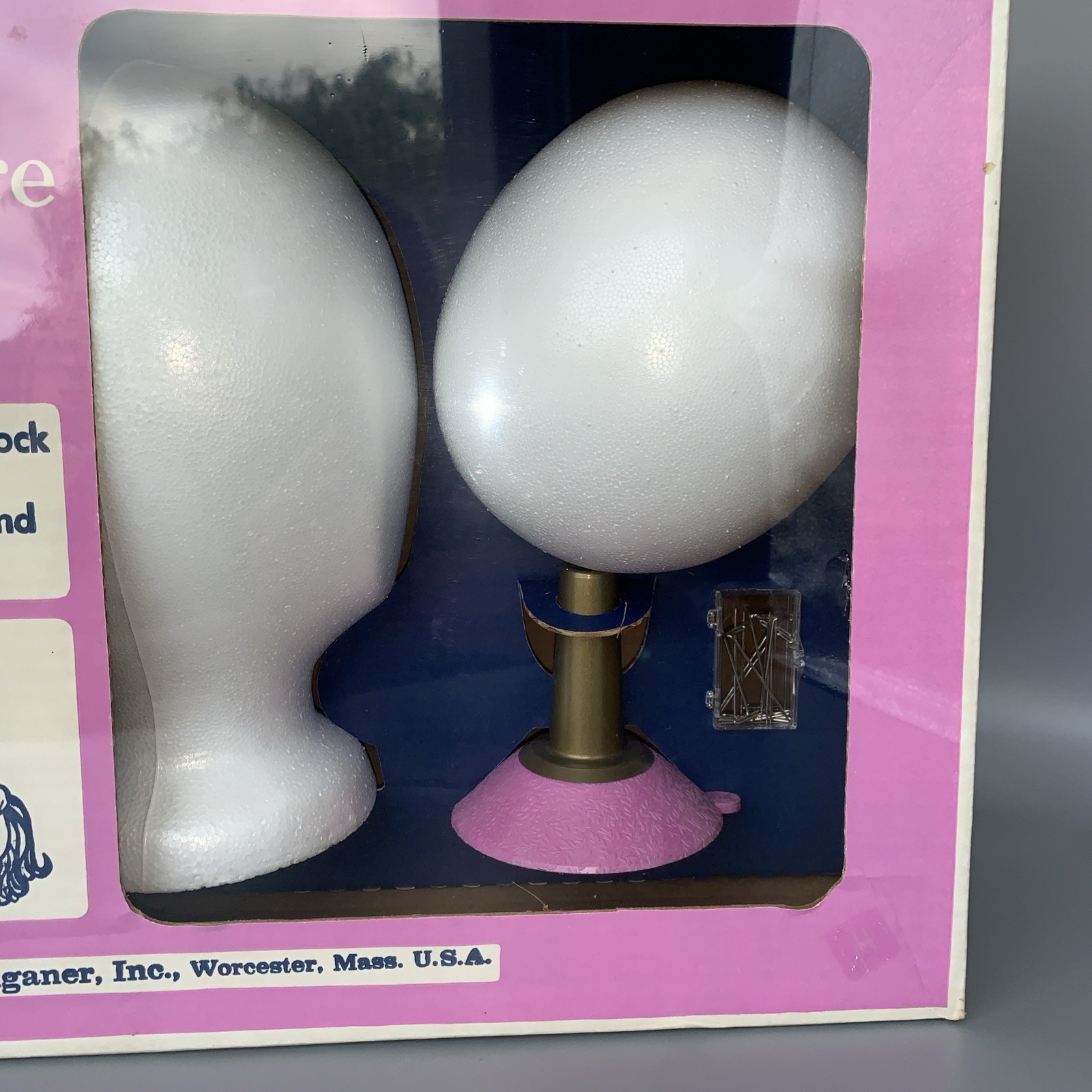 Home Wig Care Fashion Kit. Wig With Box And Norman Kartiganer Stand (CT) New