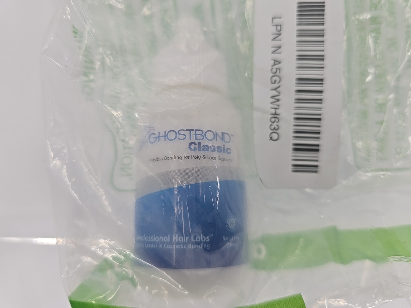 Ghost Bond Classic – Glue Invisible Bonding Poly & Lace, Wigs & Toupees 1.3 Oz