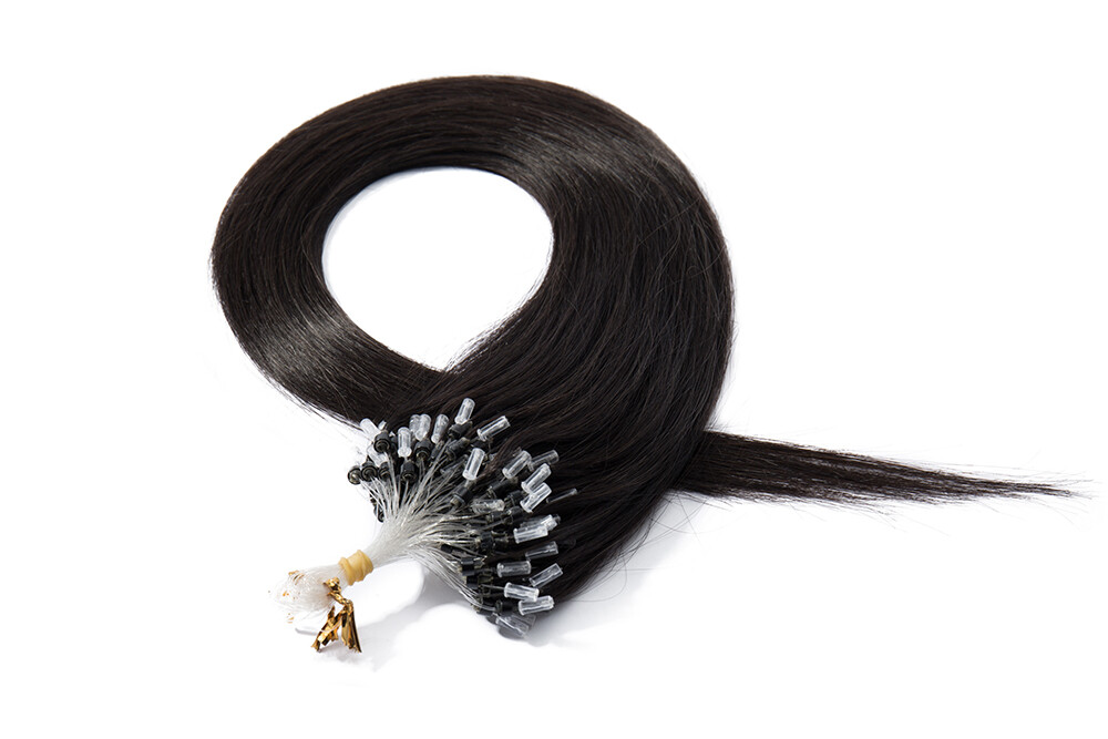 Micro Ring Russian Remy Human Hair Extensions Micro Loop Beads Real Hair 150G