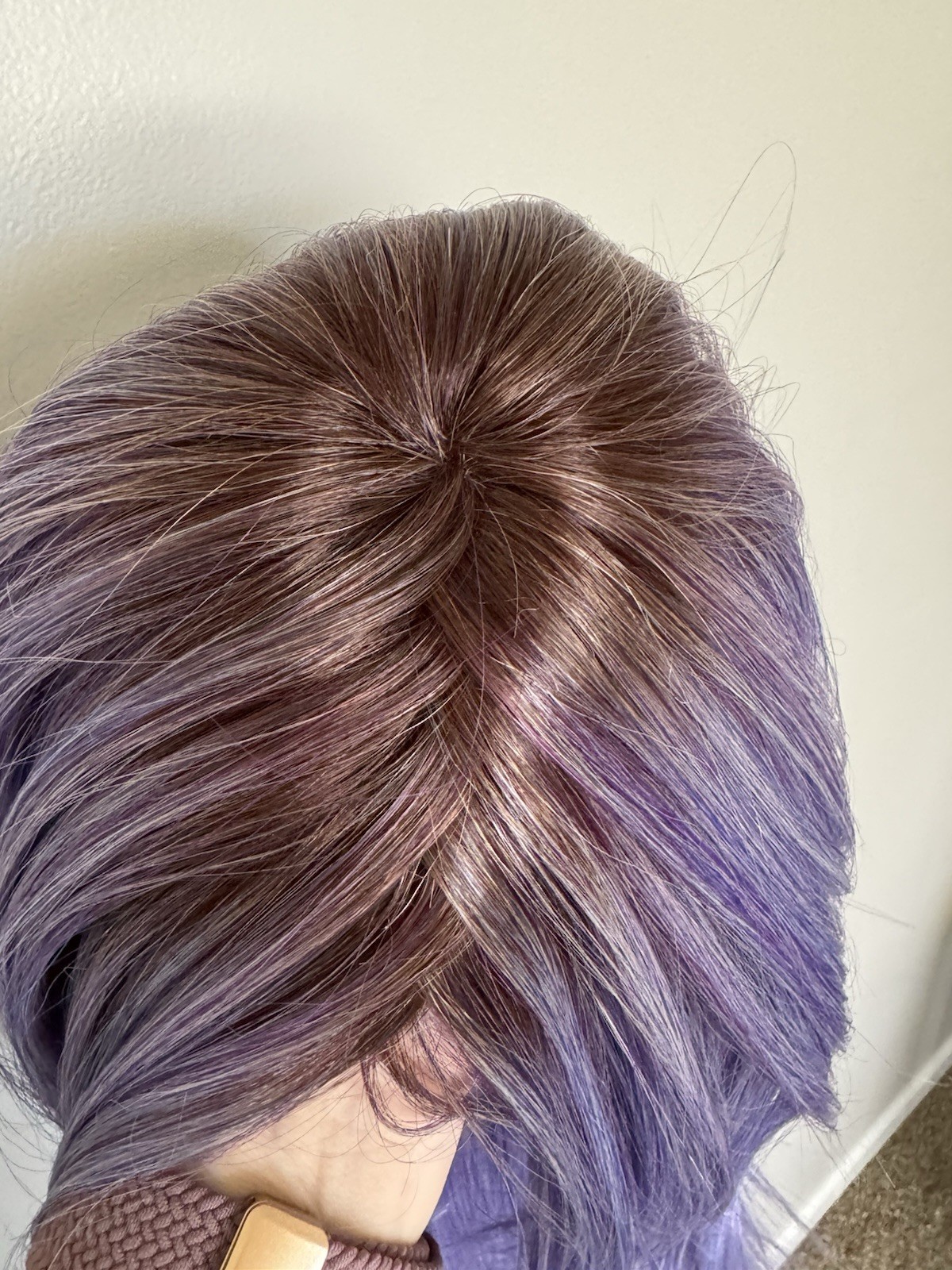 BELLE TRESS DOLCE & DOLCE WIG STARDUST WIG BNWT STUNNING VIOLET PURPLE/BLUE