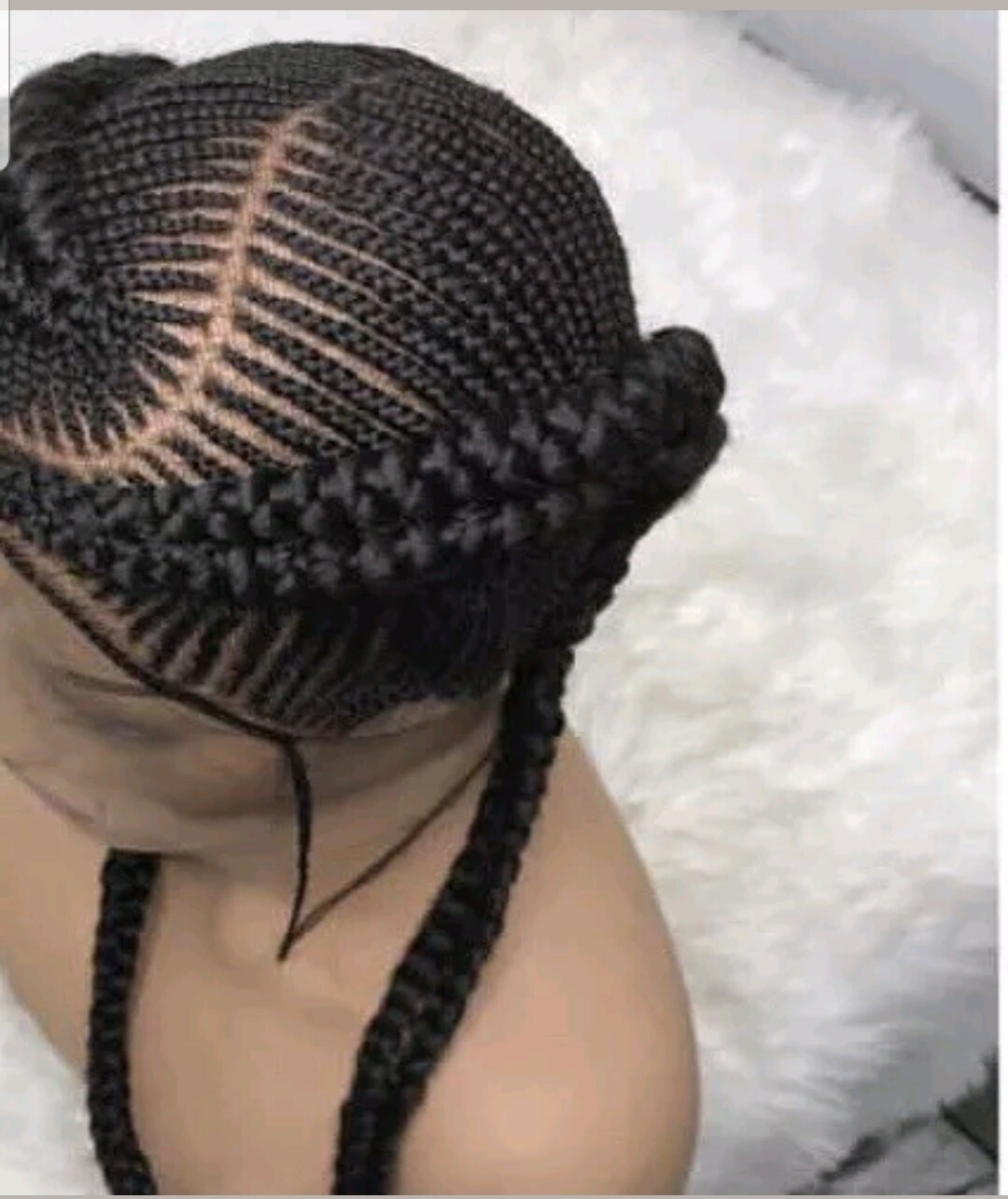 Braided wig:Handmade full lace Cornrow braids,PRE-ORDER ONLY.2-3WEEKS. Loc USA