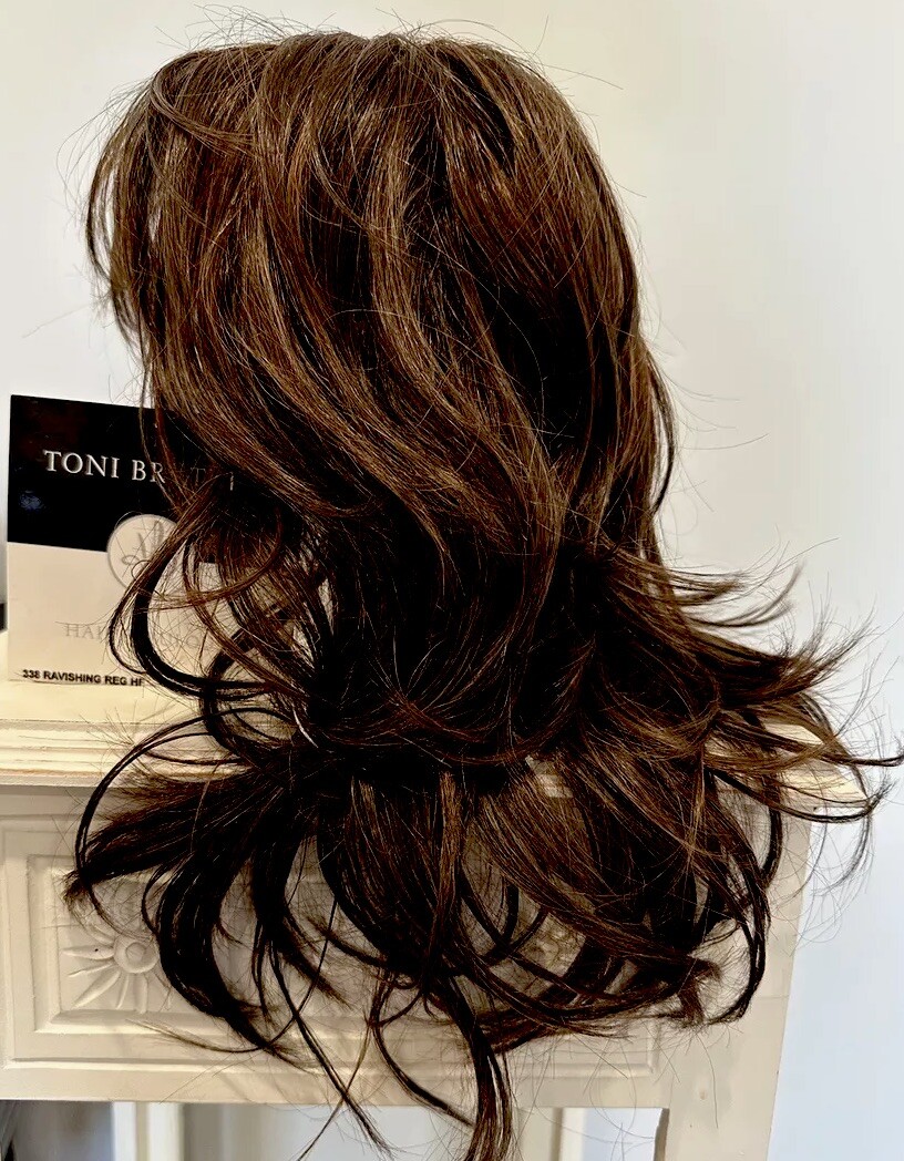 Toni Brattin RAVISHING Wig DARK BROWN size regular