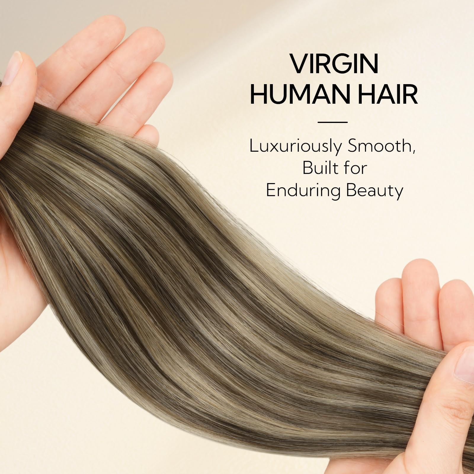 Hotbanana Invisi Edge Tape In Hair Extensions Human Hair 14Inch 50G 20Pcs