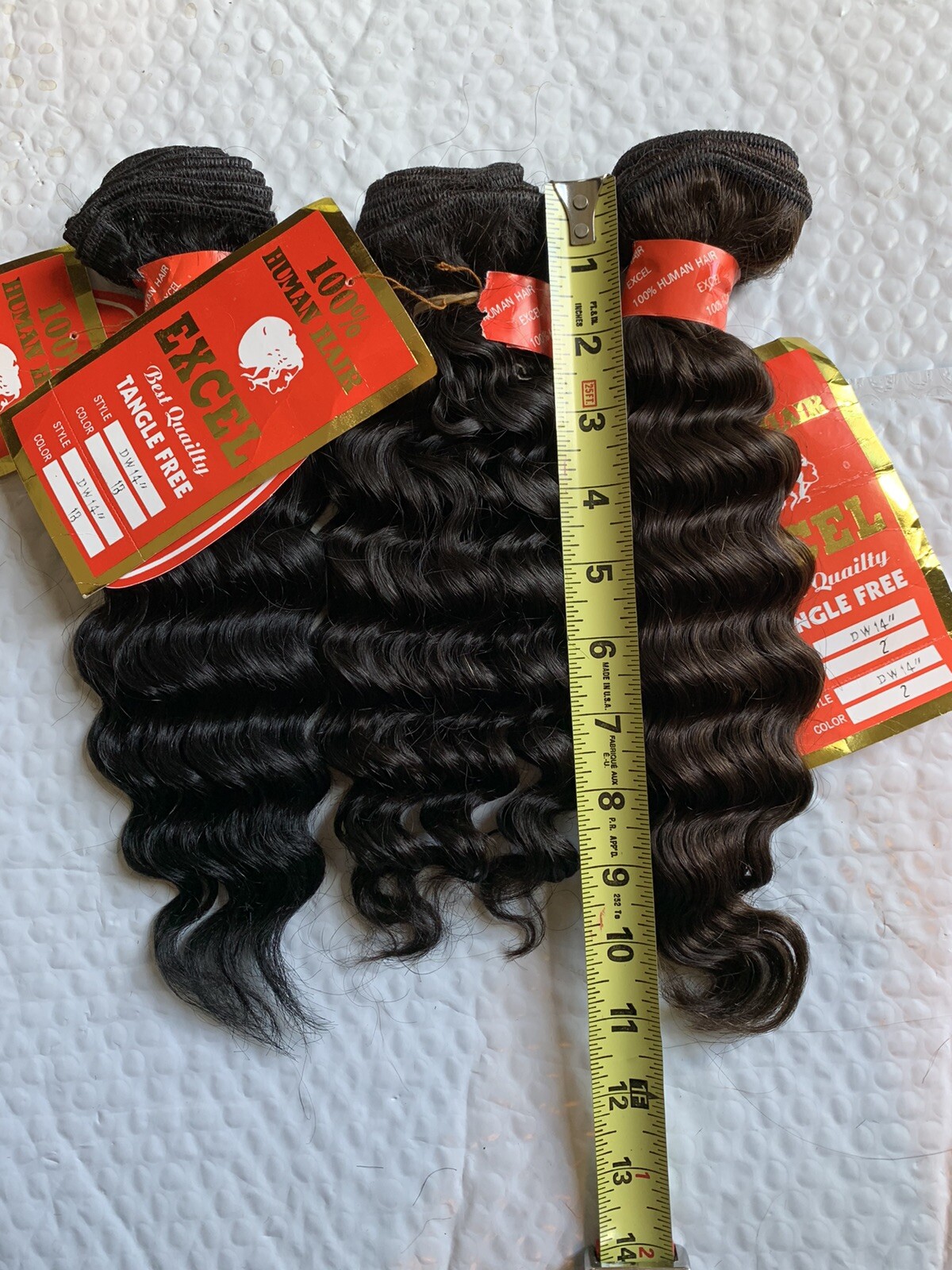 100% Human Hair for Weaving by Excel, Deep Wave Style, Feels soft and Lovely!