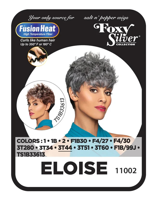 Foxy Silver ELOISE Wig, Stylish and Natural-Looking Synthetic Wig