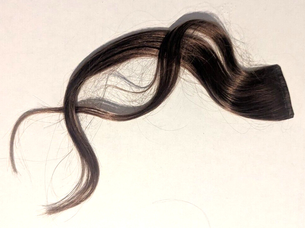 DOORES 14 Inch 110g Seamless Clip in Human Hair Extensions Trick Remy Straight
