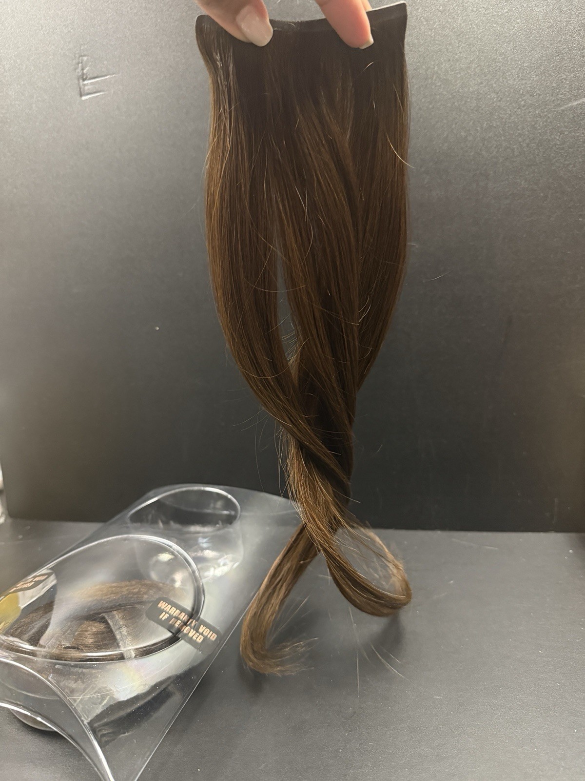 BELLAMI Silk Seam 16” Chocolate Brown Clip In Hair Extensions Remy Hair 140g