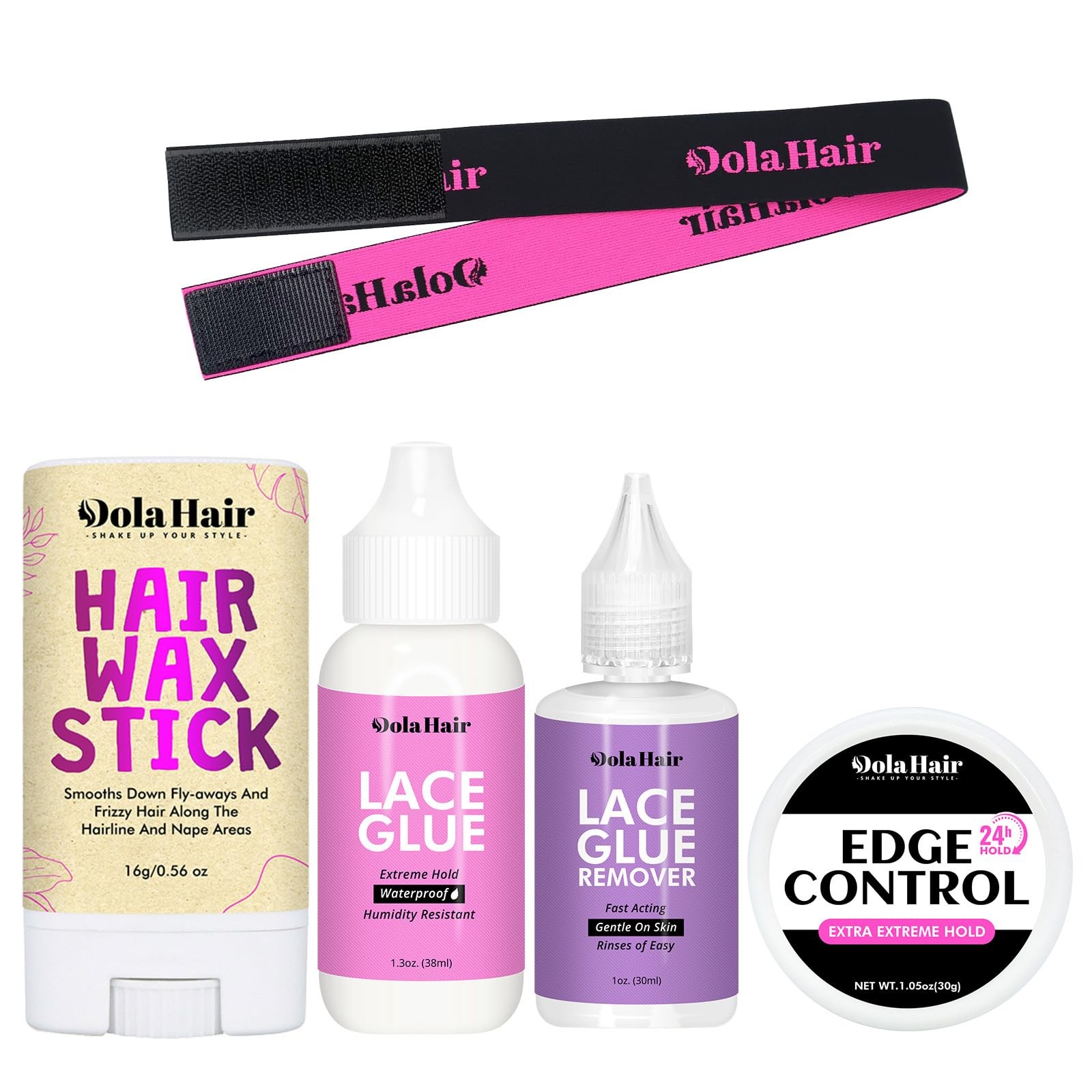 Lace Wig Glue Kit – Waterproof Lace Front Glue for Wigs & Hair Replacement