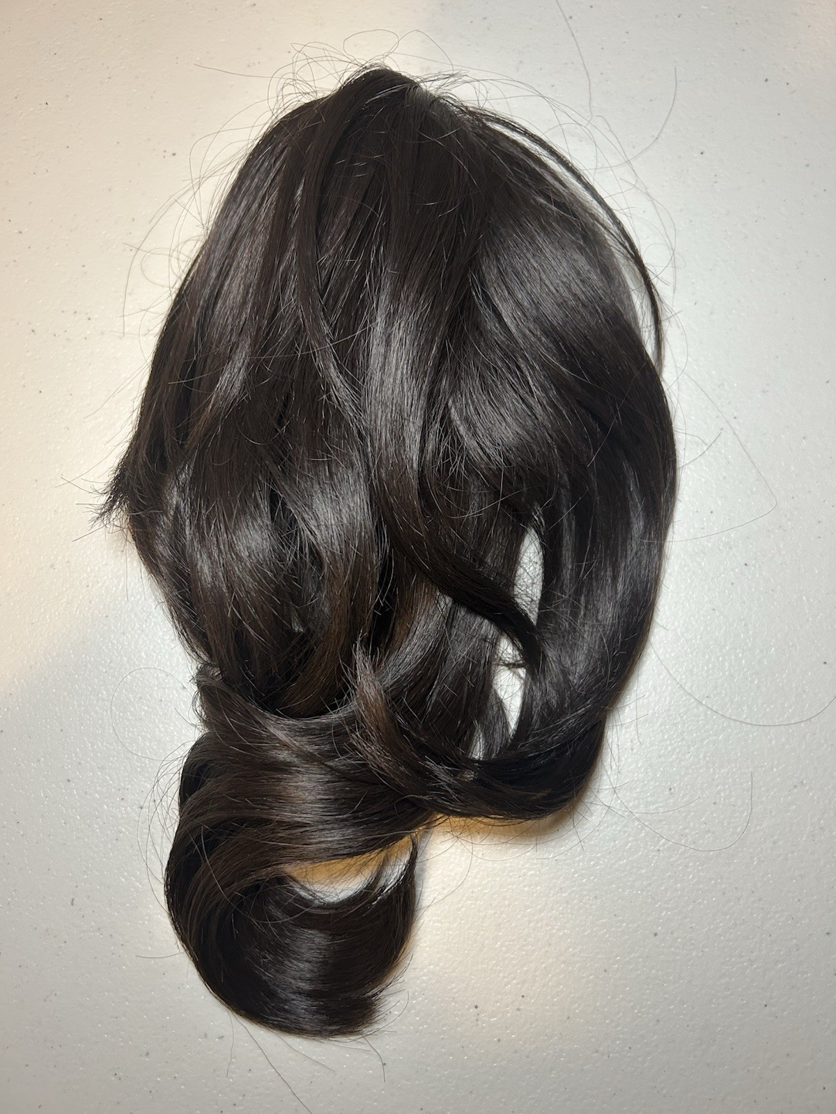 Brown Synthetic Clip In Ponytail For Women – 14 Inch Curly Ponytail Extension