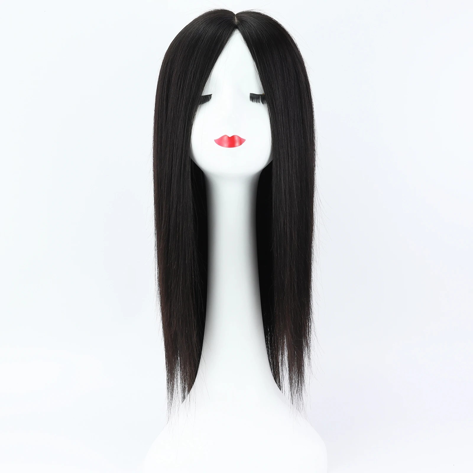 6×6″ Silk Base Wig Human Hair Breathable Silk Top Full Lace Wigs Natural Scalp