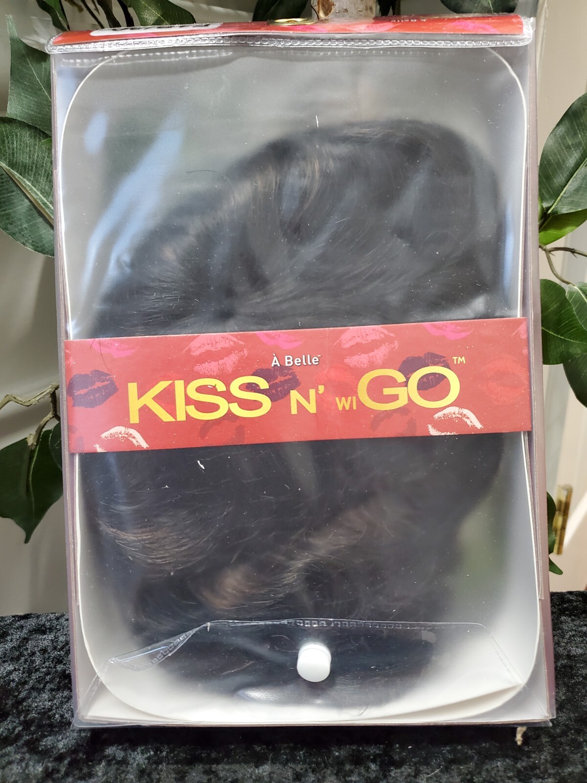 A Belle Kiss N Go Women’s Black Easy to Wear BEBE II Wig F1B/30