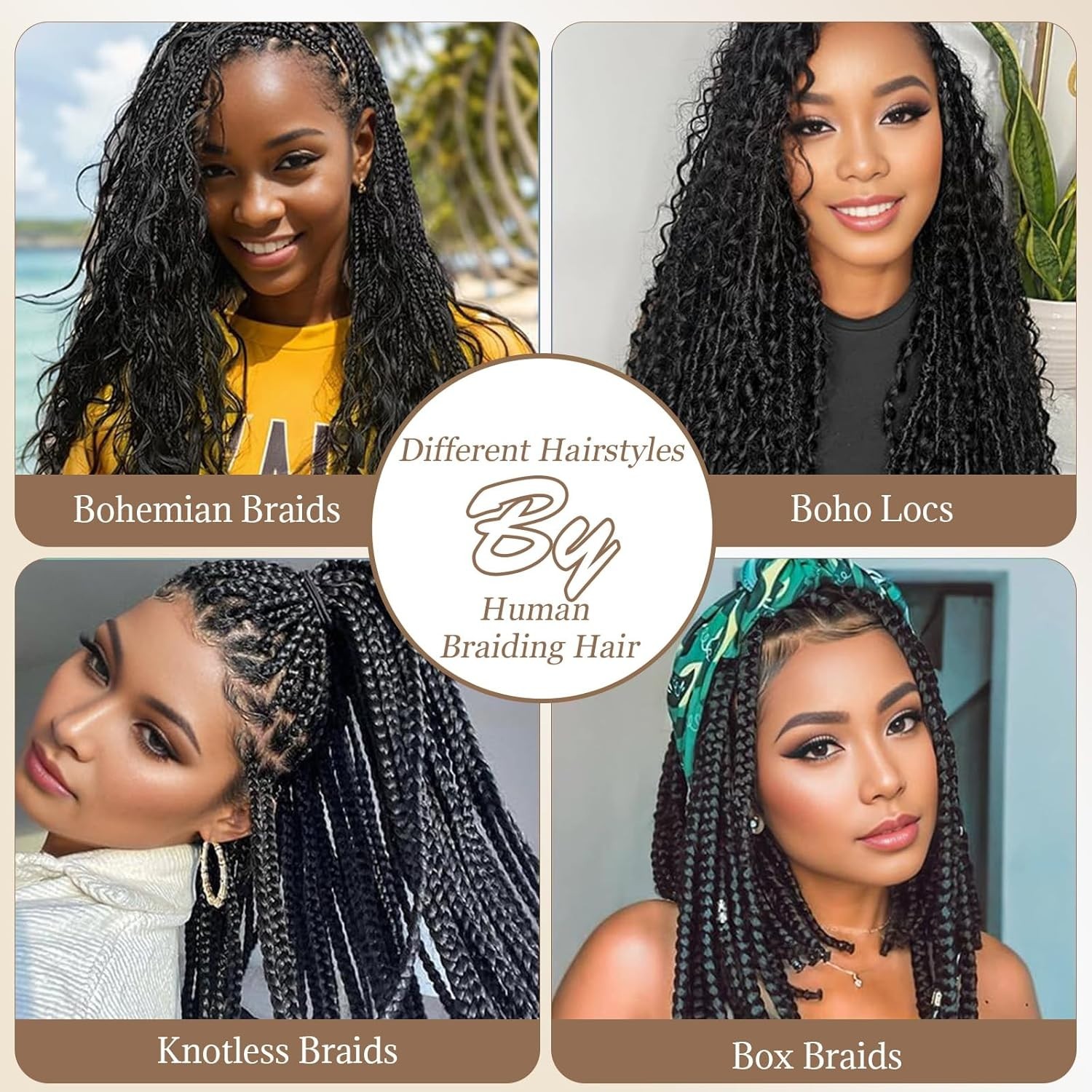 Human Braiding Hair Water Wave 2 bundle 100g Color 4P/27 50g/Bundle