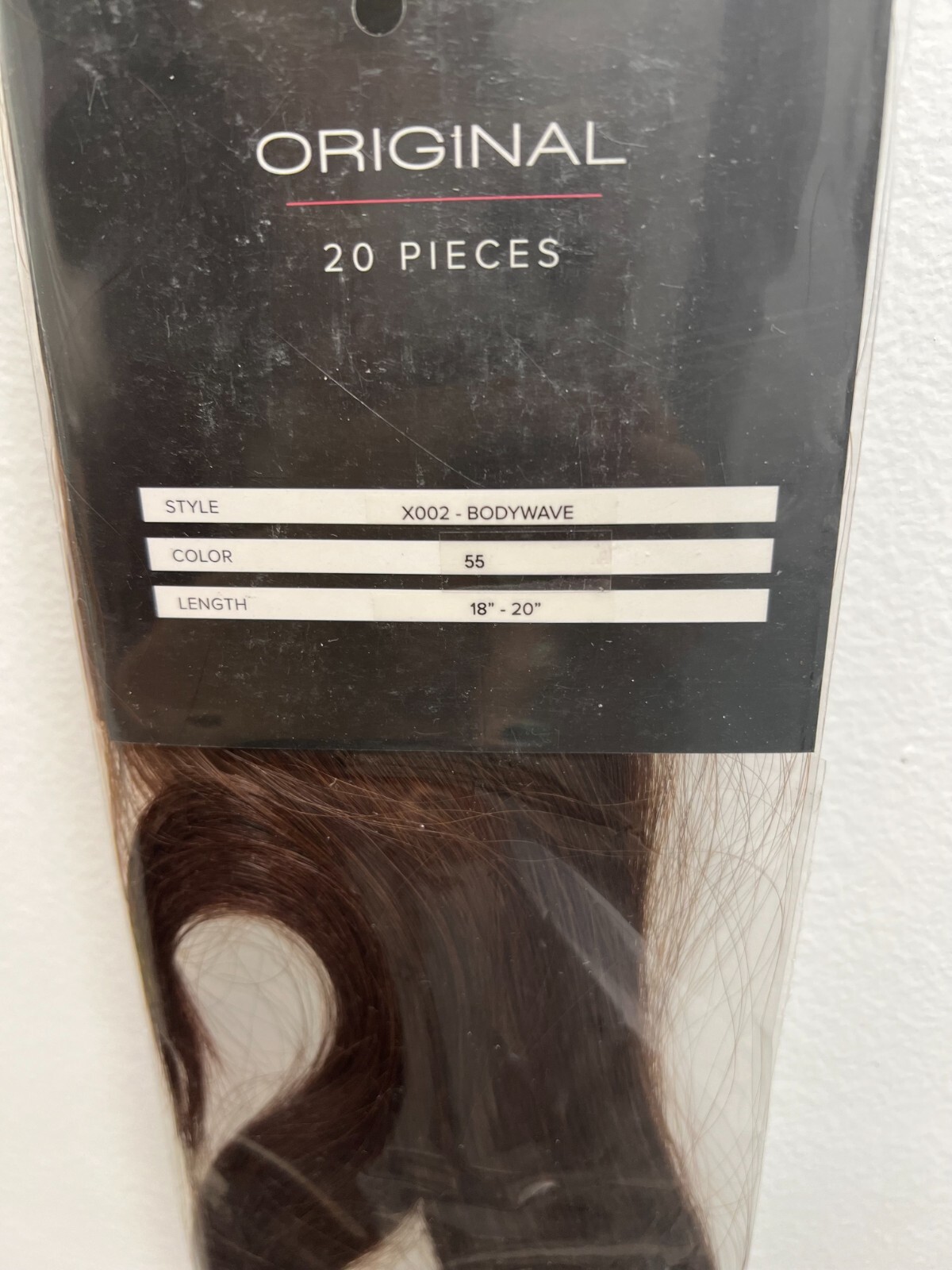 HOTHEADS Hair Extensions / Tape-ins / #55 / 18-20″ / Brand New / Body Waved