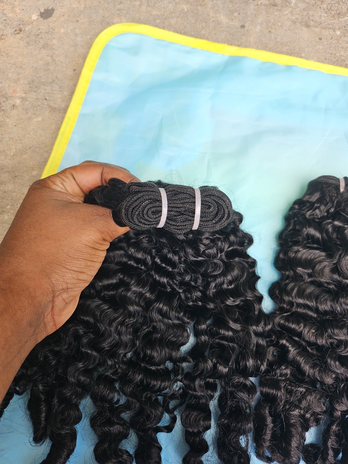 Burmese Curly Bundles Human Hair