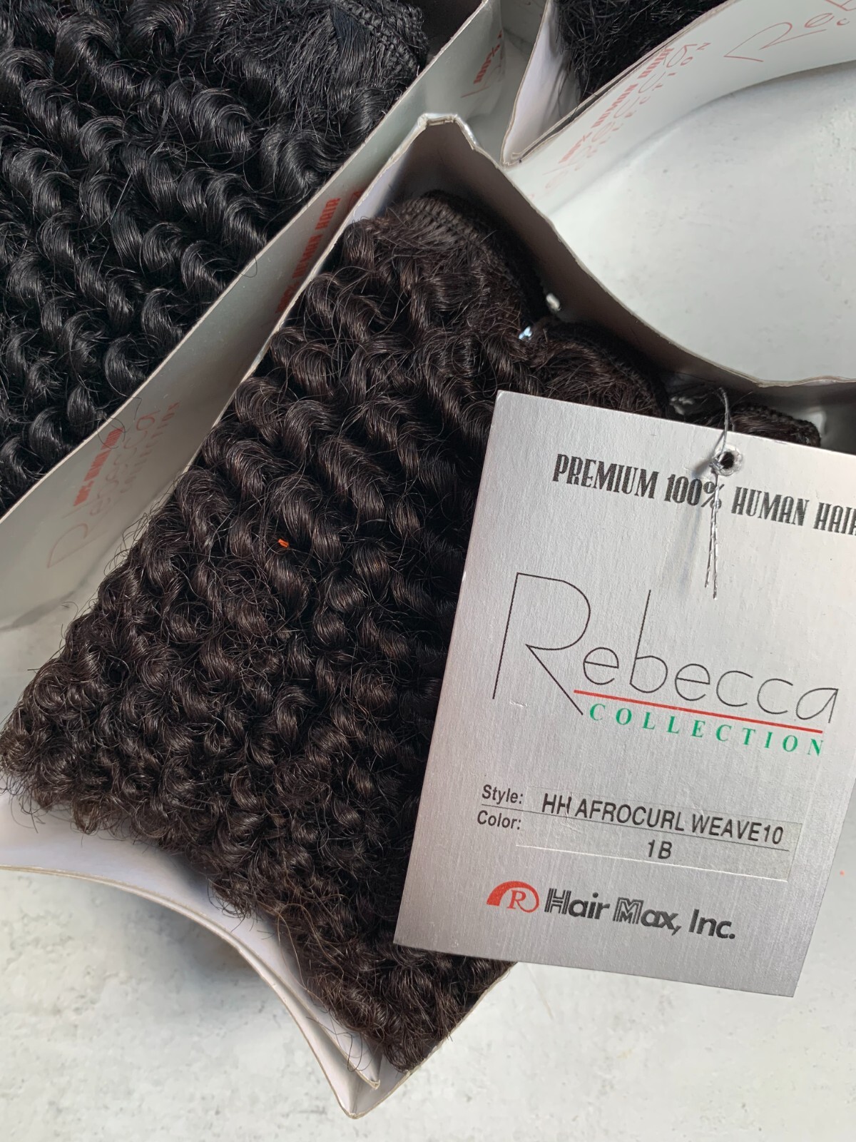 100% Human Hair for Weaving, Afro Curl 10″ Feels Soft & Looks Natural, #1 #1B