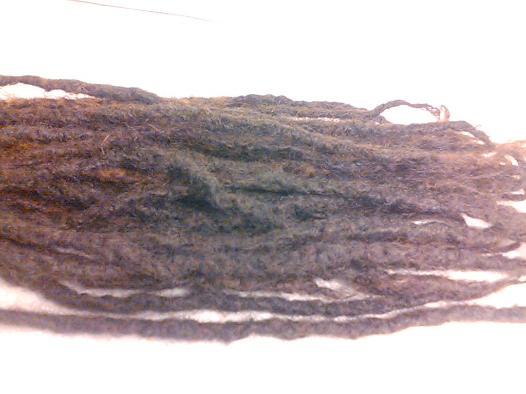 100% Human Hair 1 cm thick dreadlocks handmade 4,10,20,40,80 pc 10″, 12″, 15″ .
