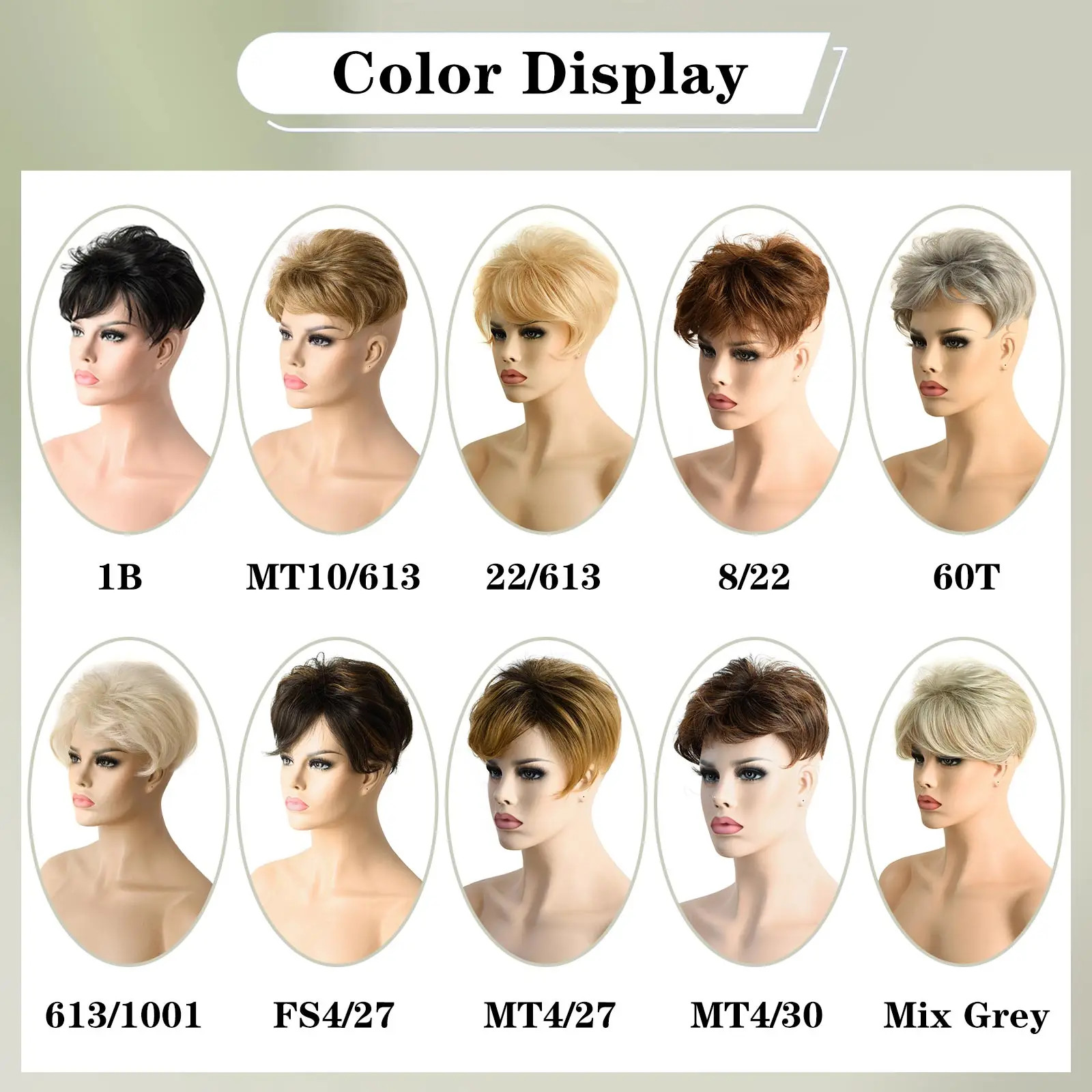6 Inch Natural Curly Short Pixie Synthetic Hair Topper for Thinning Hair Pieces
