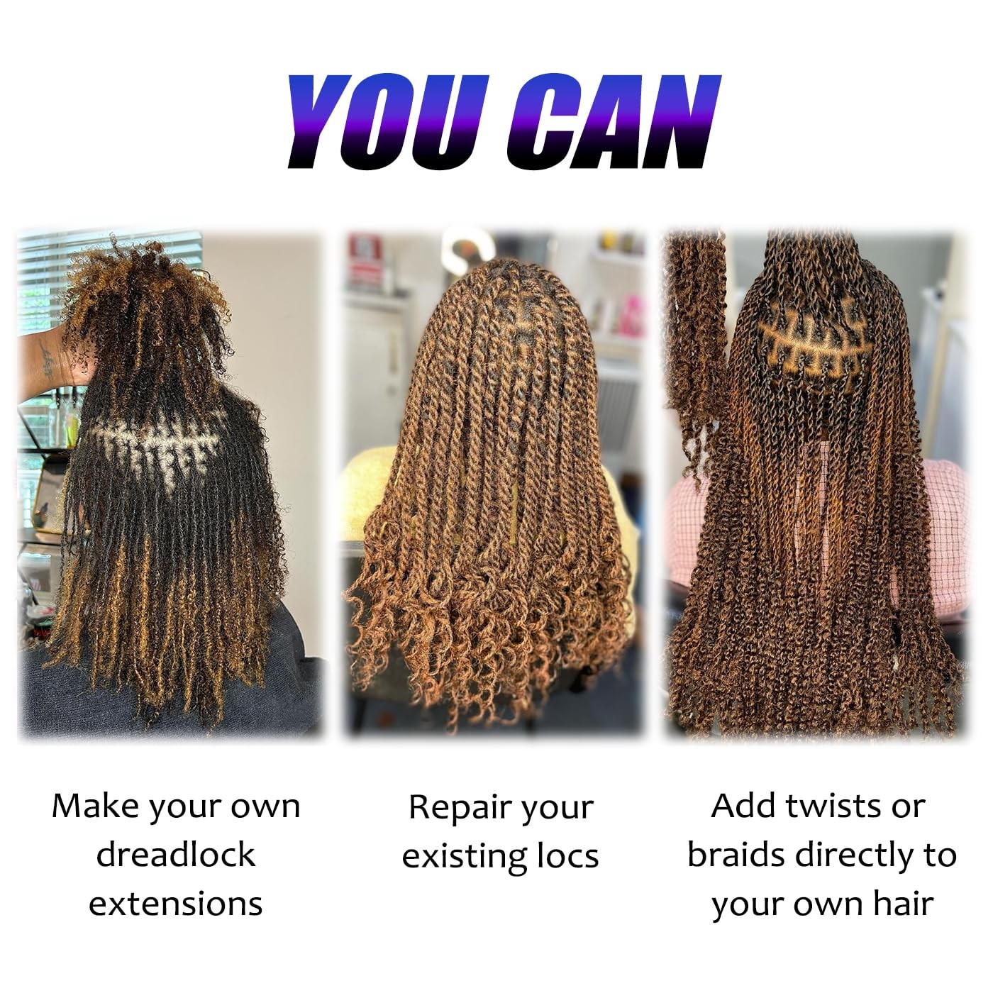 Yudragonft Afro Kinky Curly Human Hair Bulk For Permanent Micro