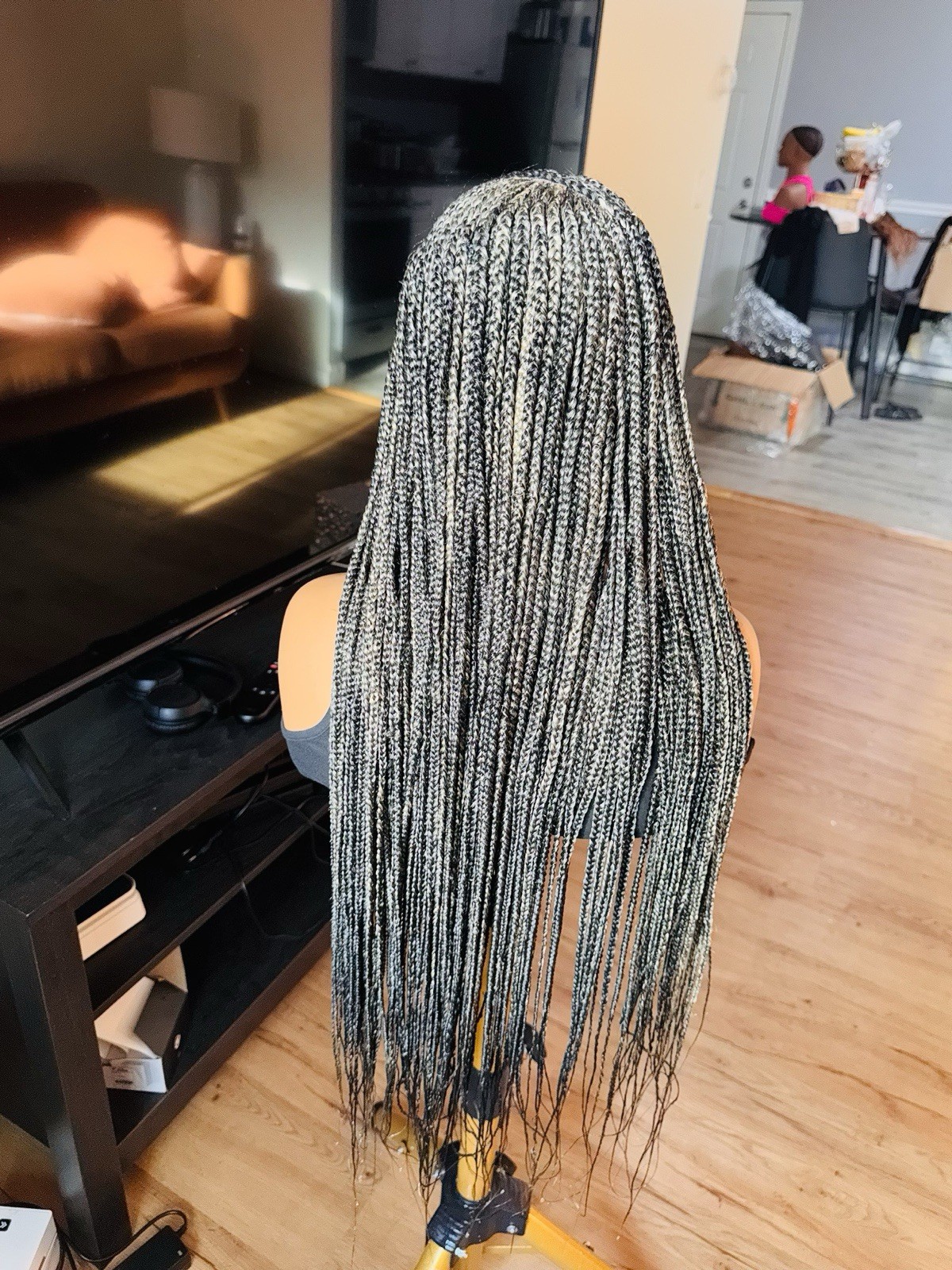 braided wig closure Easy Wear Ready To Ship