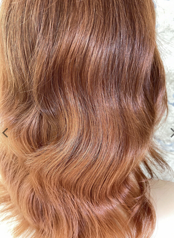 Human Hair Lace Front Wig (w/ bleached knots)