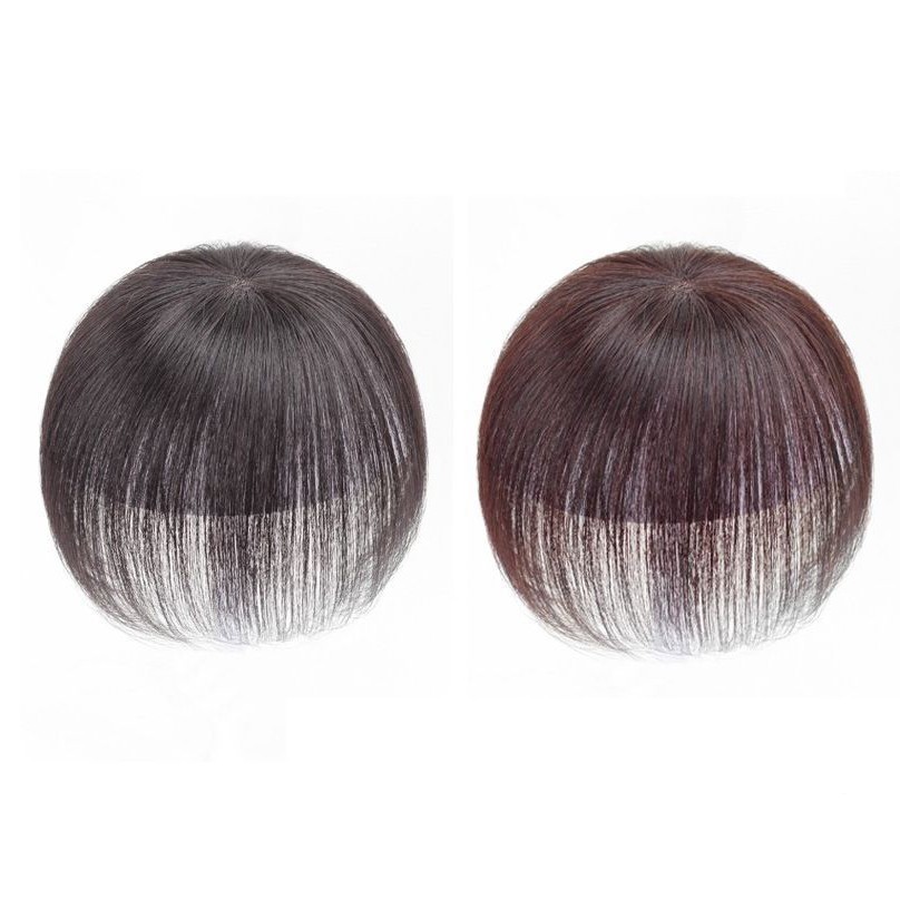 Silk Base Straight Clip In Human Hair Toppers For Loss Thin Hair Top Replacement
