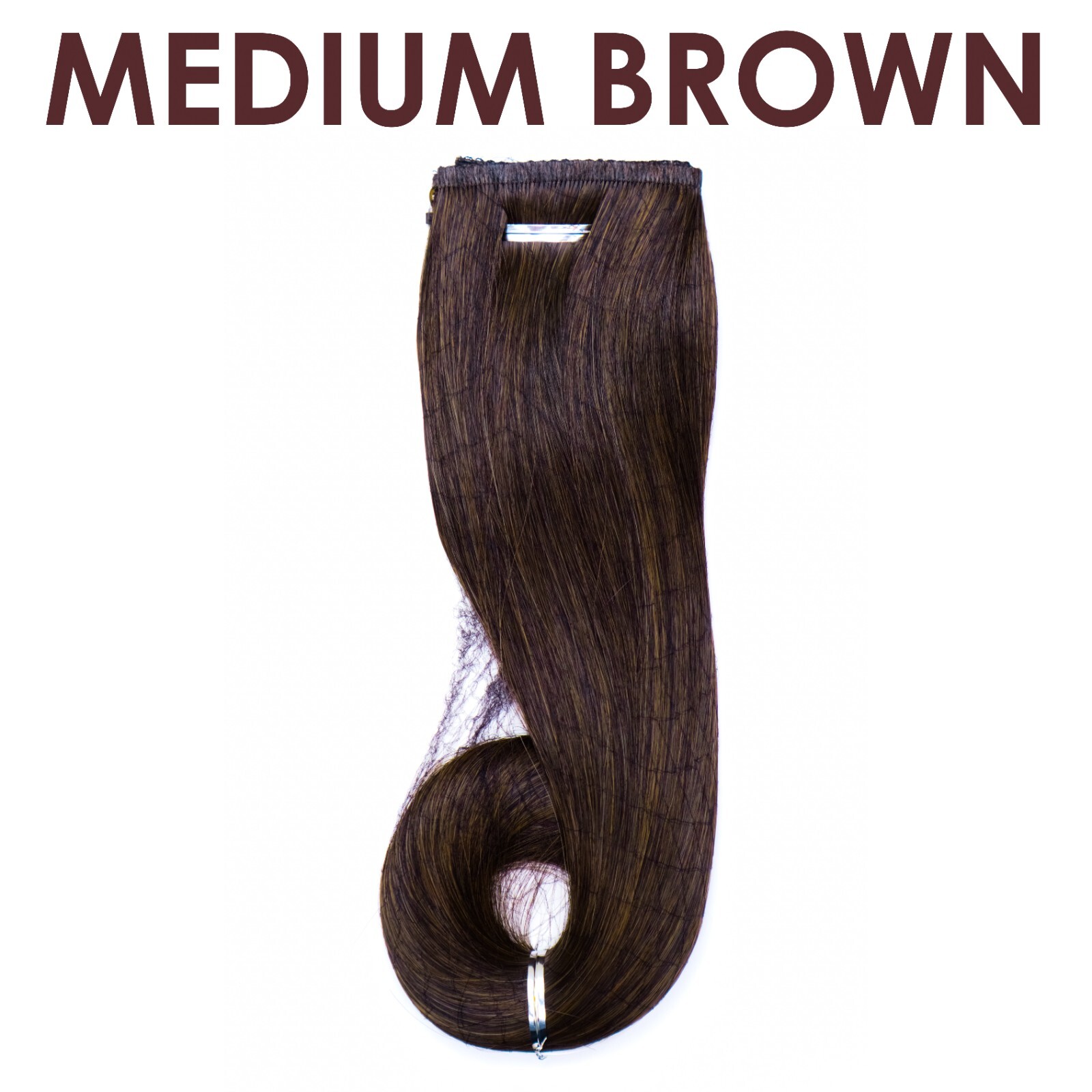 Medium Brown 8R 6101200 Daisy Fuentes Double Layer Secret Extension Headband