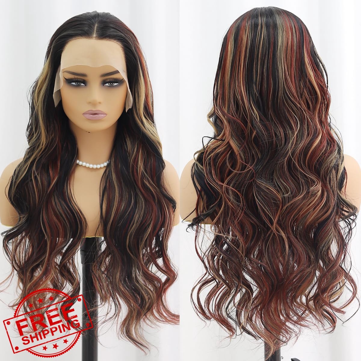 SISIFIRE HL-GB230801 Deep Body Wave Wig