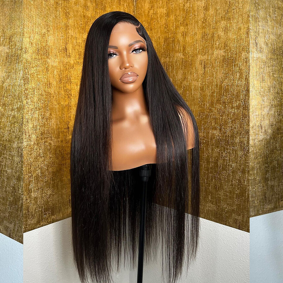 180% 13×6 Lace Front Wig Human Hair 13×4 Lace Front Wig PrePlucked 5×5 Lace Wig