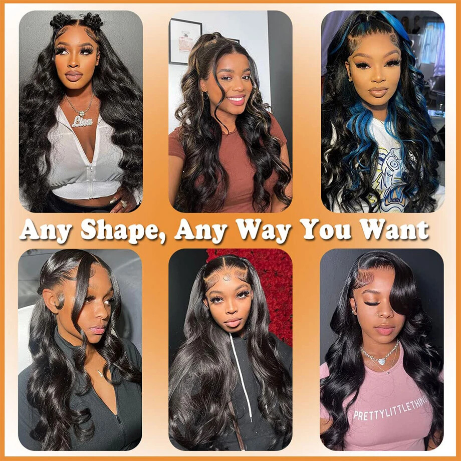 Body Wave Lace Front Wig Human Hair Wigs Wavy Hair Women 13×4 Lace Frontal Wig
