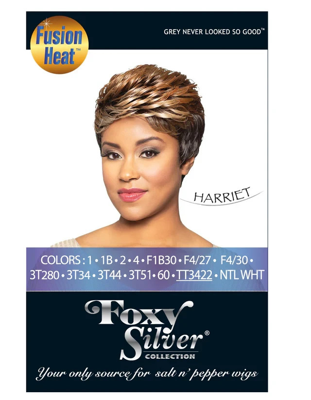 Foxy Silver HARRIET Wig, Stylish, Short, Pixie Cut, Synthetic Wig