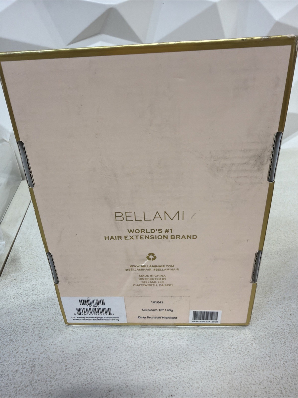 BELLAMI SILK SEAM DIRTY BRUNETTE HIGHLIGHT 18in 140g