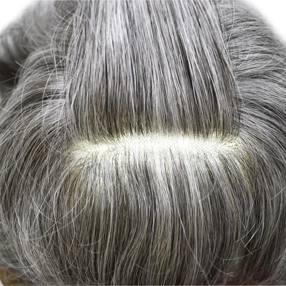 Swiss Lace Front Mens Toupee Durable Hair System for MenHairpieces Natura Hair