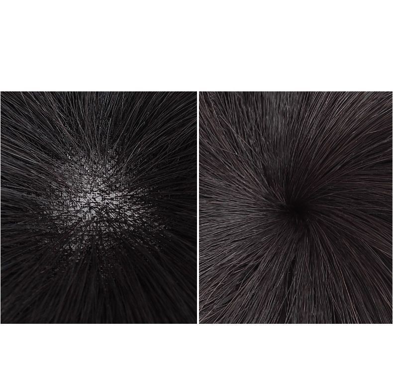 Silk Base Straight Clip In Human Hair Toppers For Loss Thin Hair Top Replacement
