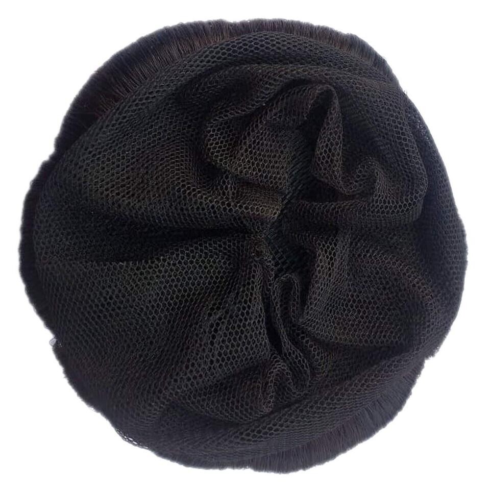 Women’s Hair Bridal Juda Artificial Natural Brown hair Bun Easy to Wear