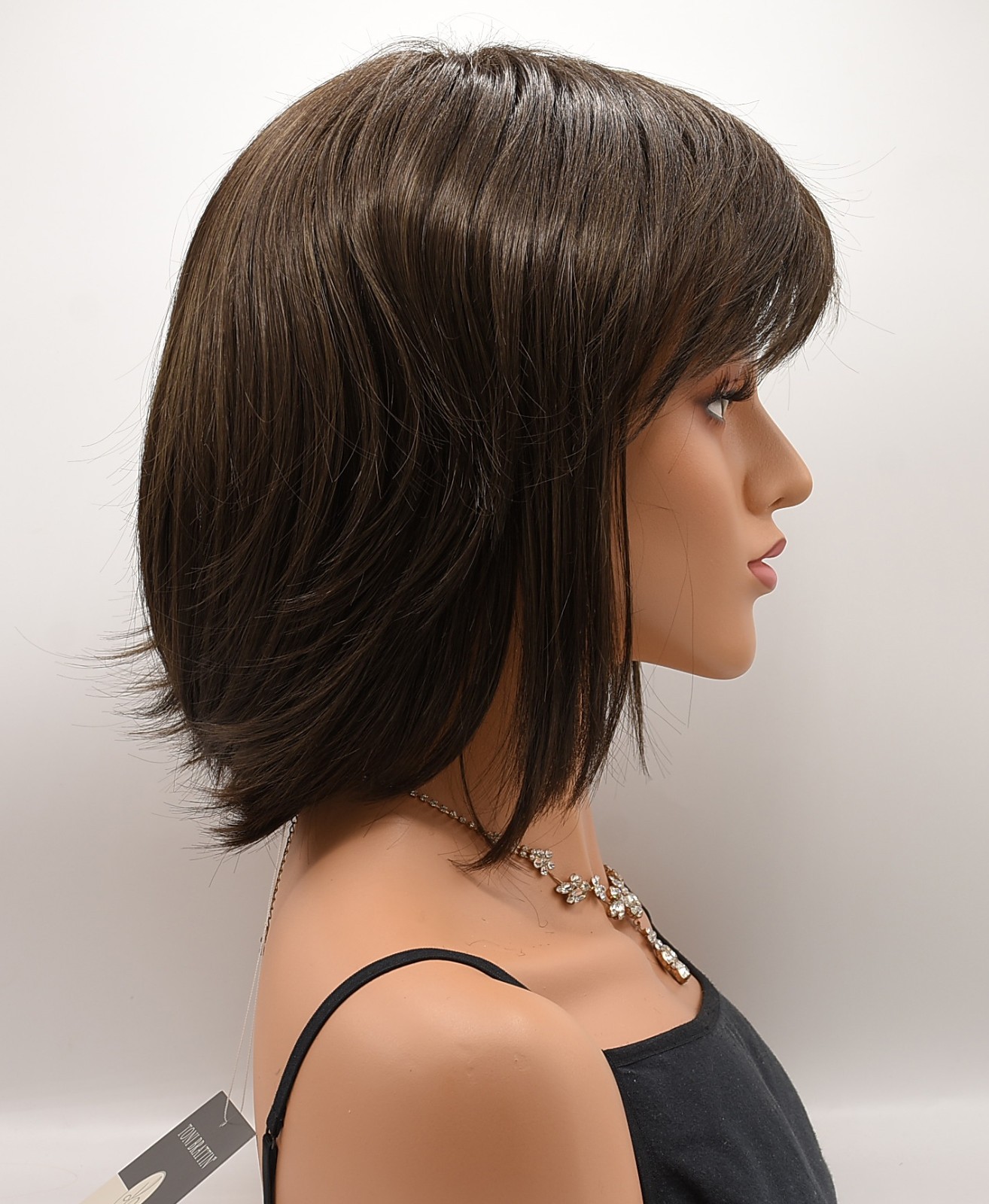 WHISPER REGULAR Wig by TONI BRATTIN, Dark Brown *CLEARANCE* Avg Sz, HeatFriendly