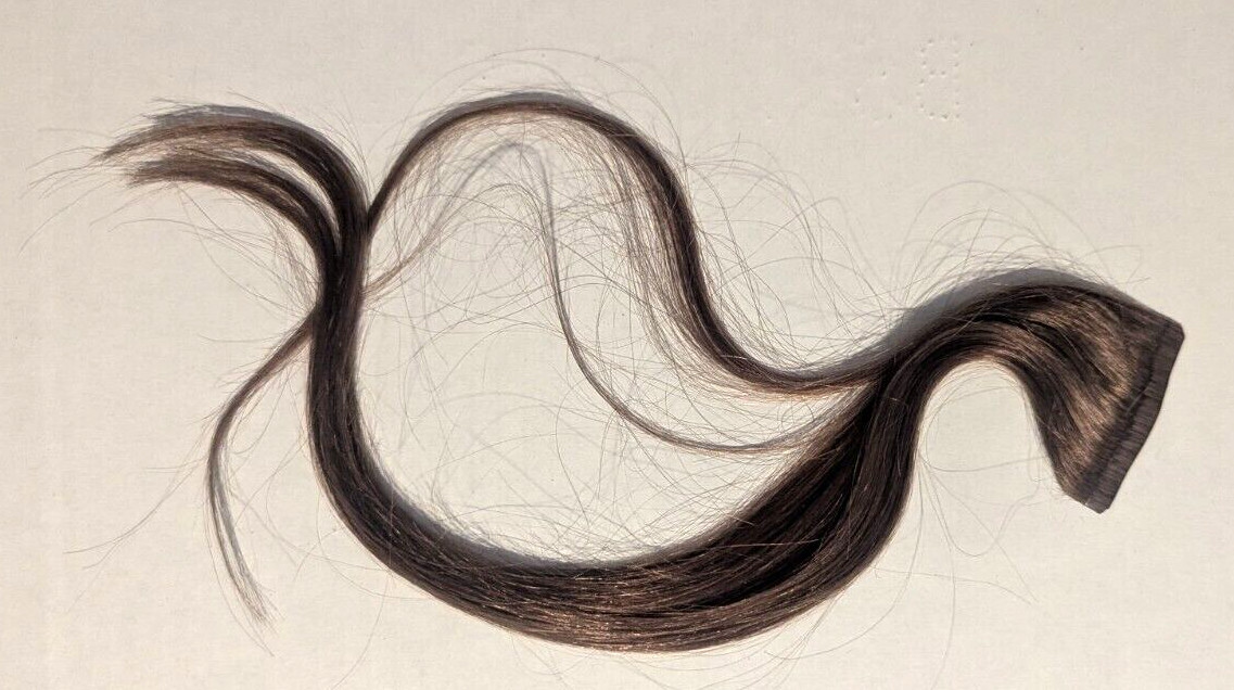 DOORES 14 Inch 110g Seamless Clip in Human Hair Extensions Trick Remy Straight