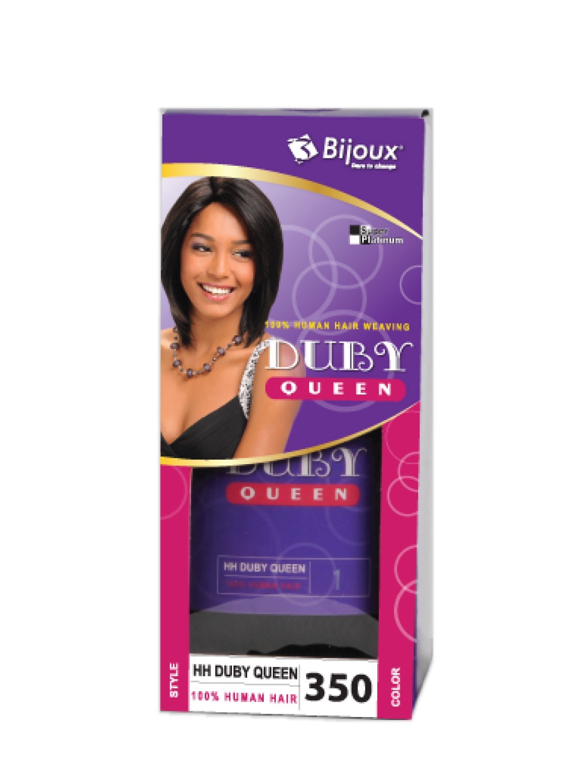BIJOUX DUBY 8″~10″ 100% HUMAN HAIR PRE-BUMP WEAVE STYLE