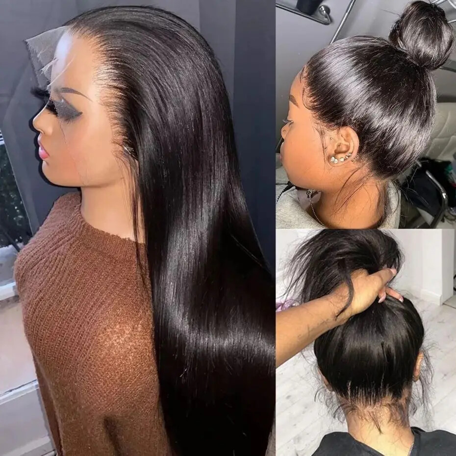 360 Full Transparent HD Lace Wig Straight 13×4 13×6 Lace Front Wigs Lace Wigs