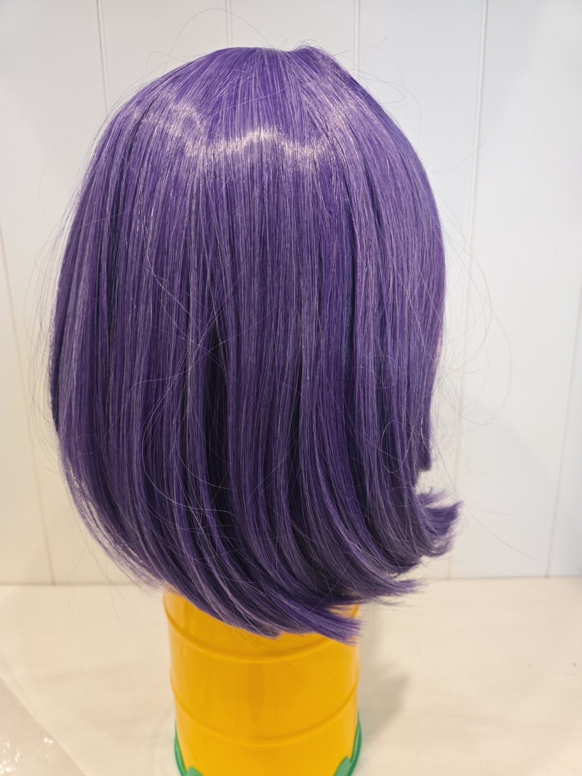 Wild Cos 12 Inch Straight Synthetic Cosplay Wig For Women Violet