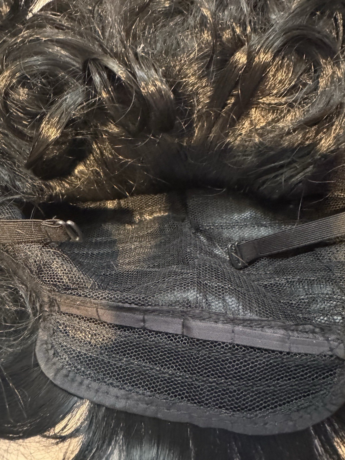Luccacos Black 18th Century Victorian Queen Cosplay Costume Synthetic Wig Curls
