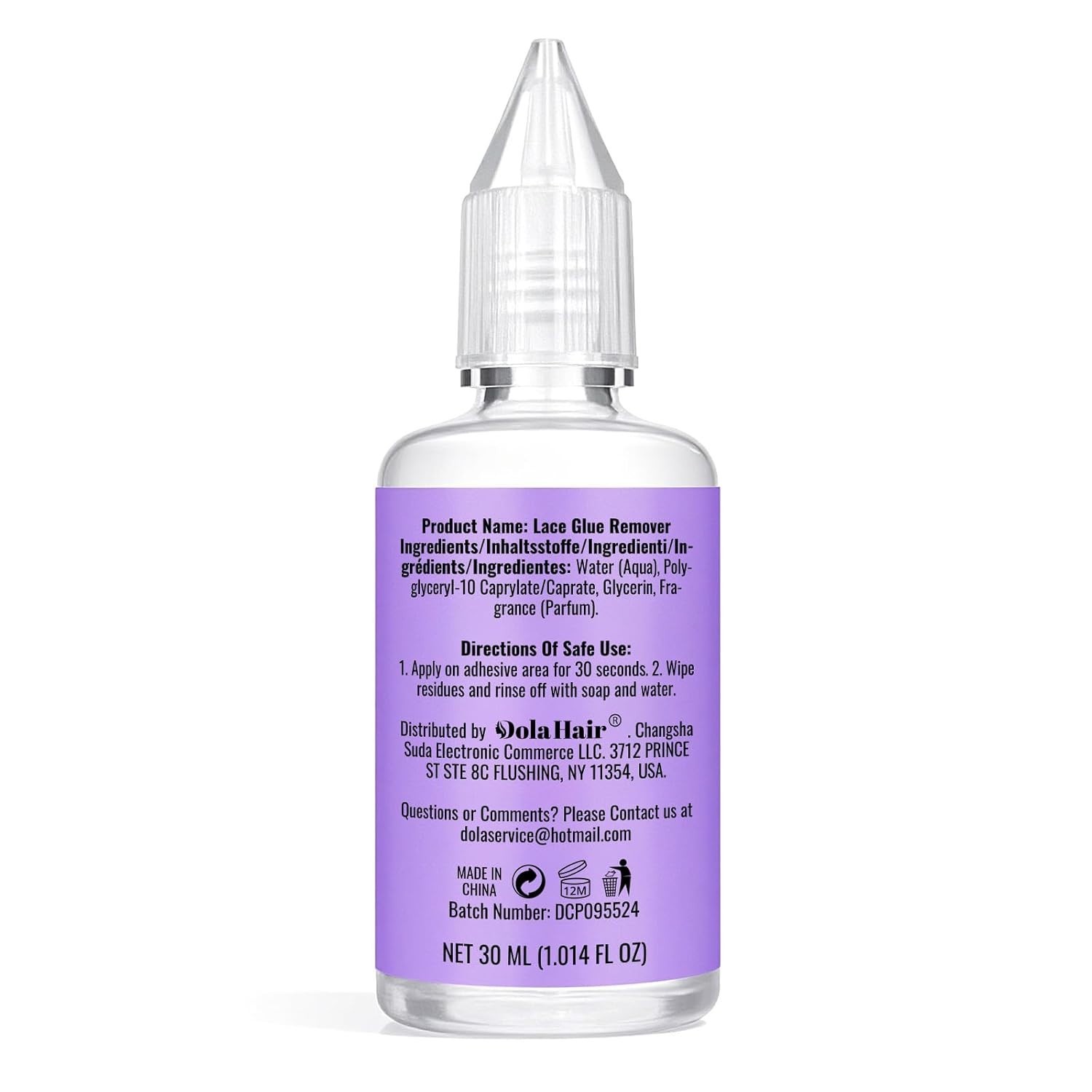 Waterproof Lace Glue Remover – Gentle Formula for Lace Wigs & Extensions