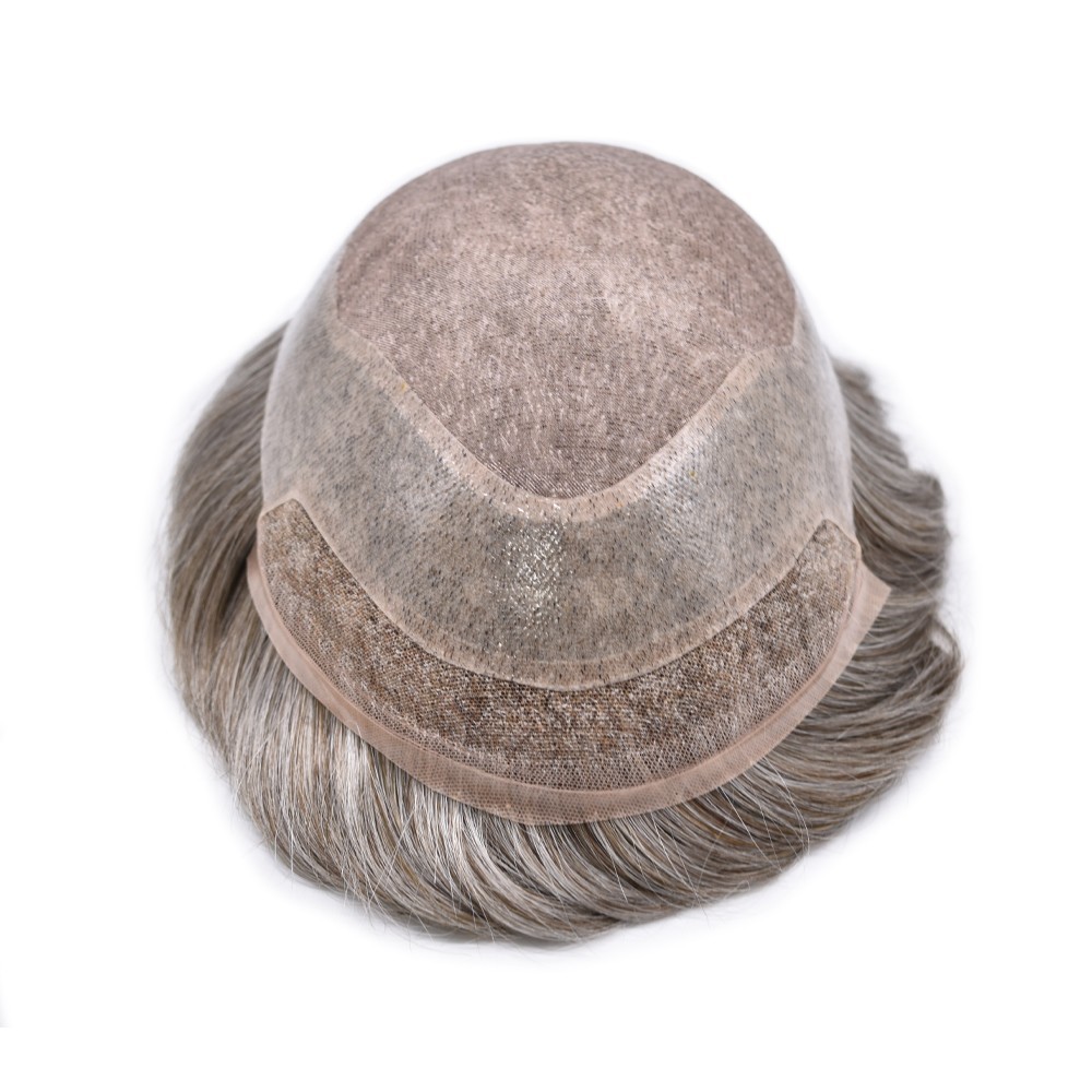 Mens Hair Piece Toupe for men Fine Mono Lace Front Men’s Toupee Human Hair Unit