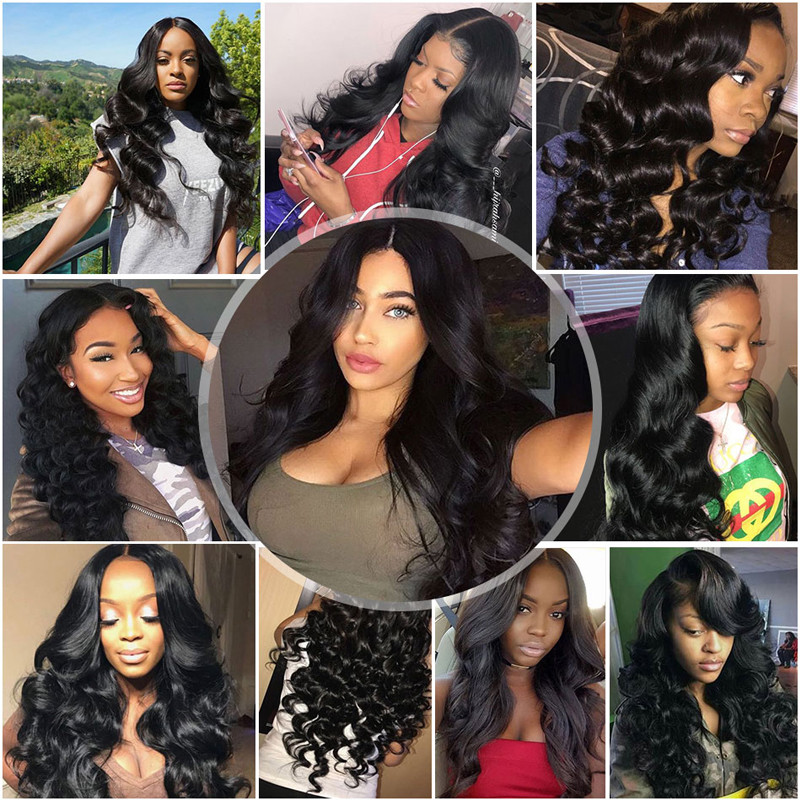 28 30inch Unprocessed Straight 400g 4Bundles Brazilian Virgin Human Hair Weft US