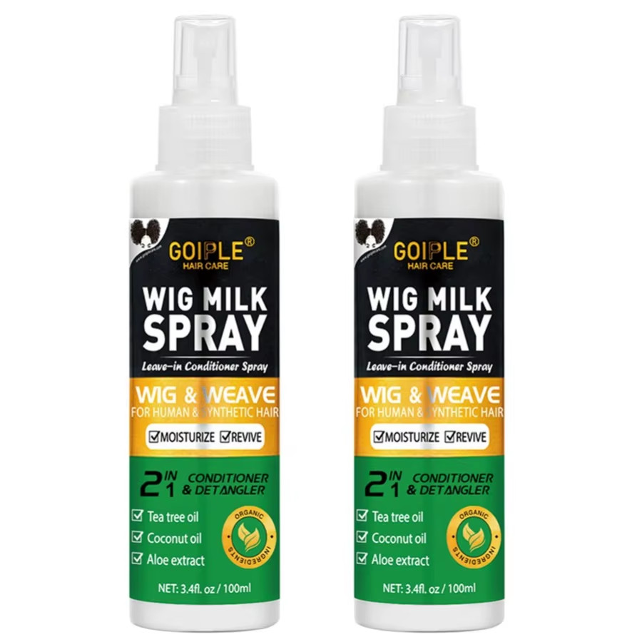 Lace Melting Spray and Wig Milk Spray Kit Waterproof Lace Glue Remover Extreme H
