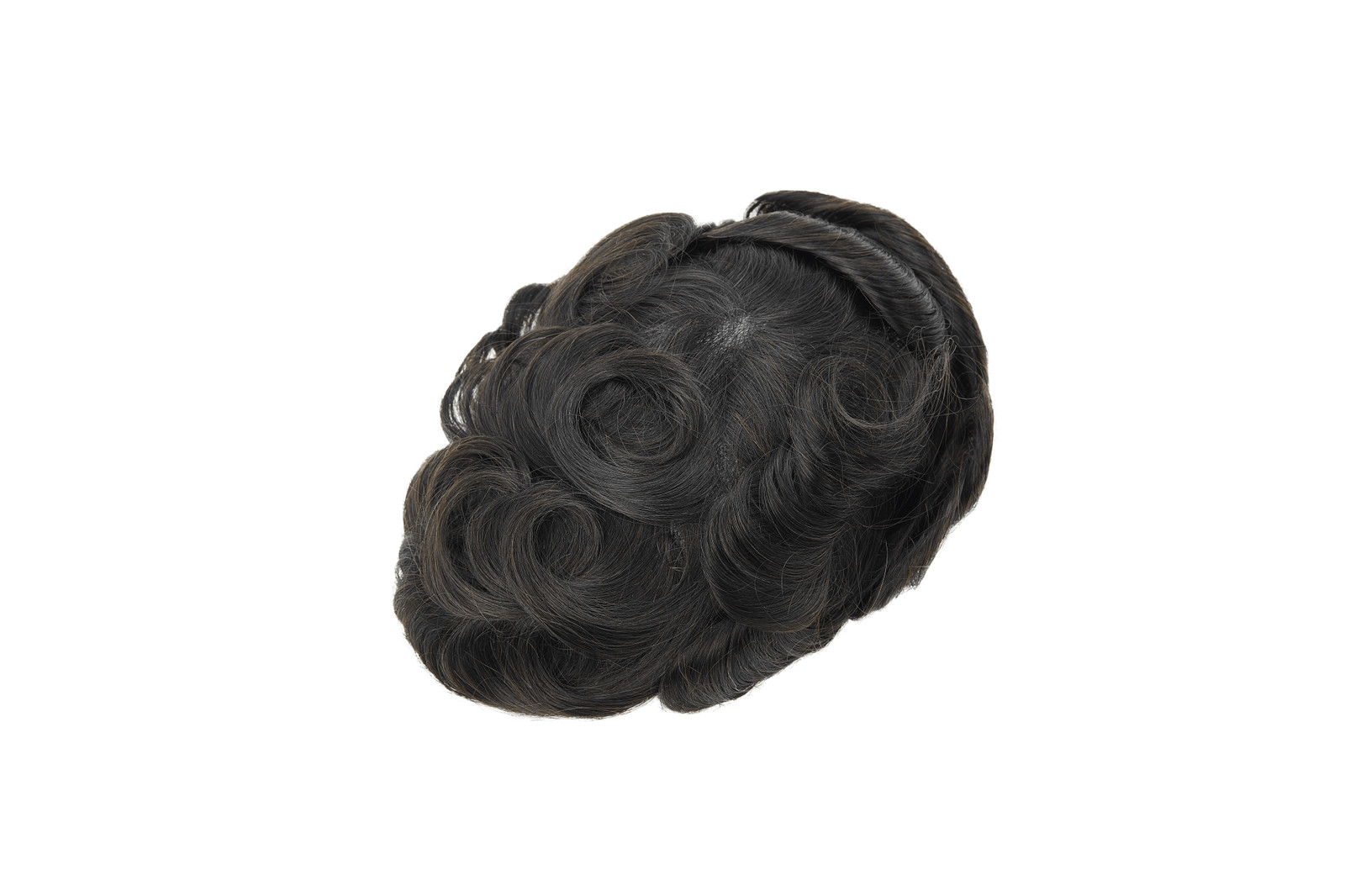 0.02-0.03mm Full Poly Thin Skin Hair Systems For Men | Poly Skin Toupee