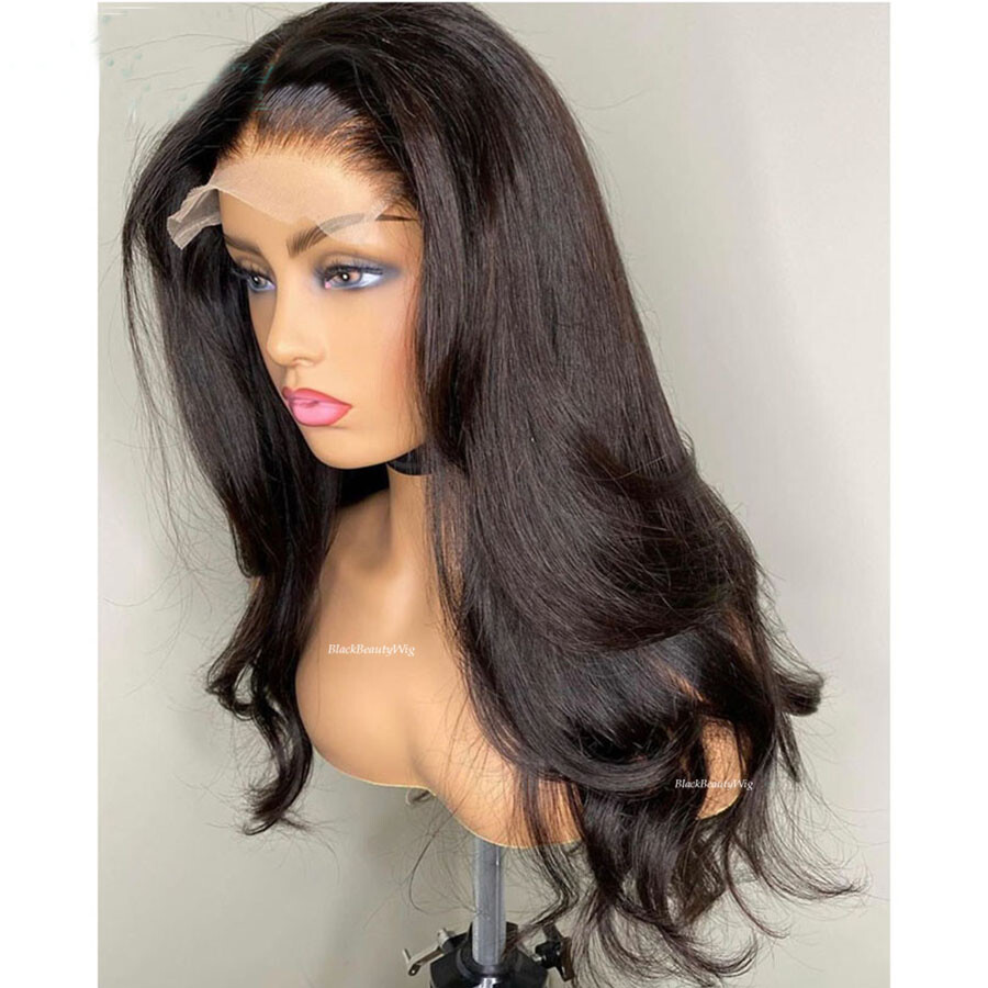Body Wave Silk Top Full Lace Human Hair Wig Pre Plucked Silk Base Wig Baby Hair