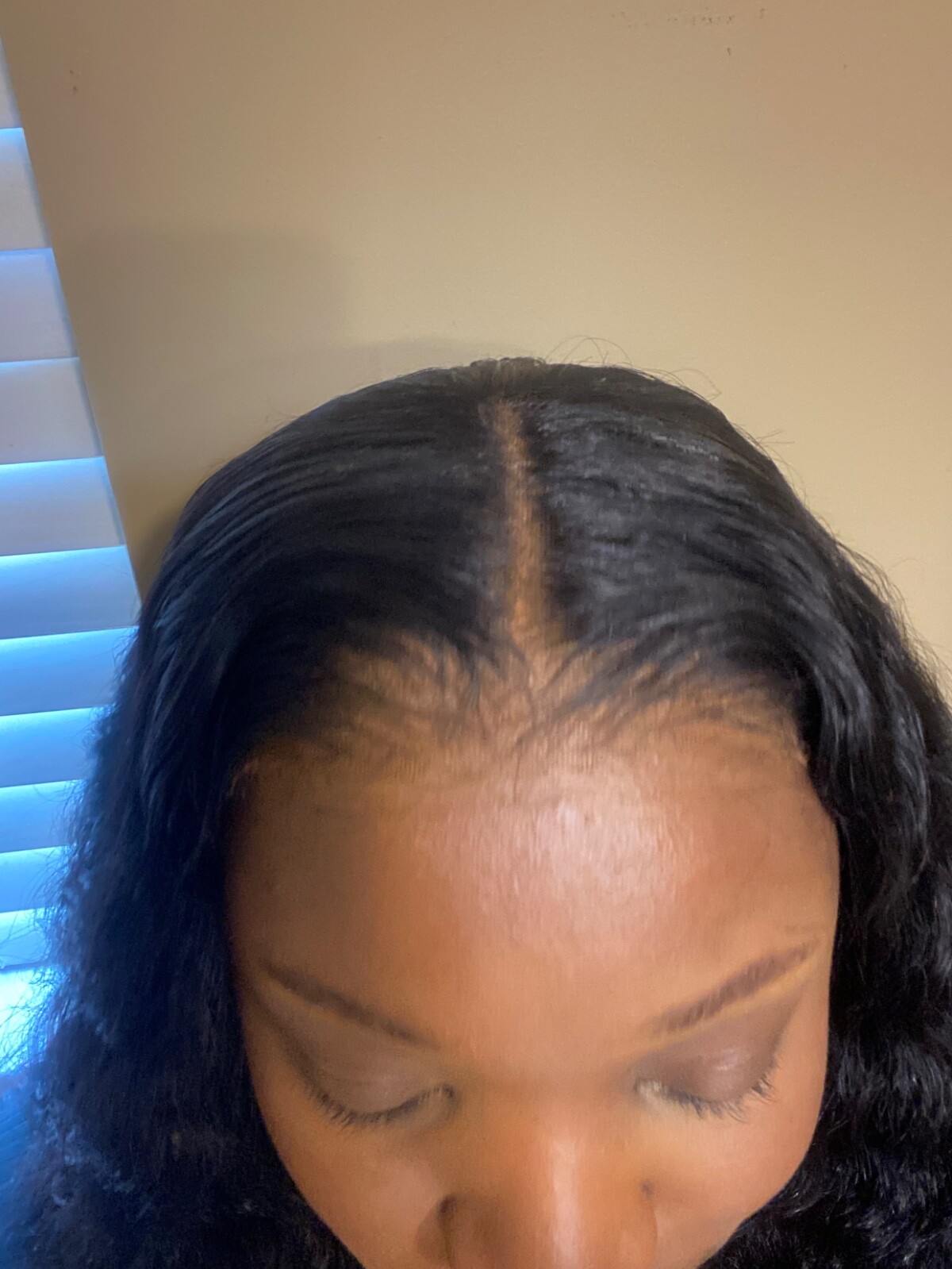 18” Deep Wave Lace Front Wig – Transparent Lace, Pre-Plucked, Pre-Bleached Knots