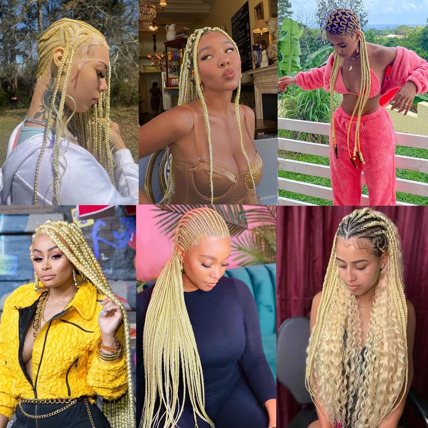 Glow in the Dark Braiding Hair Extensions – Neon Light Synthetic Jumbo Braid